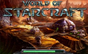 Pantalla de carga de World of Starcraft, ahora StarCraft Universe
